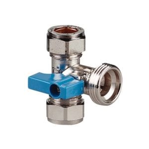 Stainless steel T piece valve - clean water